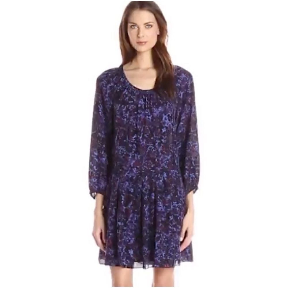 REBECCA TAYLOR Bouquet Silk Rhapsody Dress